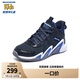 Skechers斯凱奇籃球鞋男童系帶拼接聯(lián)名款橡膠大底防滑大童運動(dòng)鞋406054L 海軍藍色/藍色/NVBL 38