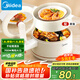 美的（Midea）電煮鍋 小電鍋 宿舍小鍋 學(xué)生宿舍泡面電火鍋 電蒸鍋多功能輔食鍋XZE2017 1.6L配蒸籠【國(guó)家補(bǔ)貼】