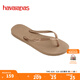 havaianas明星同款Slim細(xì)帶夾腳女人字拖平底海邊沙灘夏情侶拖鞋七夕 3581-淺卡其色 37-38 巴西碼