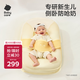 babycare防嗆奶枕頭斜坡枕安撫寶寶防溢奶防吐奶專用枕山茶米44*19CM