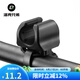 洛克兄弟自行車燈架手電筒支架山地公路車可旋轉(zhuǎn)快拆騎行燈座配件 黑色