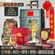 企采無憂退役紀念品套裝刻字木質內雕小金人帆船擺件表彰榮譽牌獎牌送戰(zhàn)友老兵兄弟留念禮品禮物定制