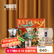 比樂蒂（Bialetti）【七夕禮物】摩卡壺禮盒蒸汽時(shí)代手沖咖啡壺套裝意式濃縮咖啡機(jī) 經(jīng)典雙閥款(2杯份+咖啡杯)100ml 4件套禮盒