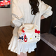 優(yōu)歆HelloKitty雙肩包女小背包小型女出去玩小香風(fēng)上班通勤高顏值可愛(ài) 【KT雙肩包】 長(cháng)26寬21厚10cm