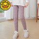 G.DUCKKIDS校服神器兒童保暖褲男女童棉褲秋冬季加絨加厚內穿防寒冬天打底褲 紫色褲子 (女童款) 160cm適合150-160cm年齡10-12歲