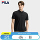 FILA 斐樂官方短袖T恤男子POLO衫2025夏季新款休閑涼感t恤防曬上衣