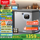 澳柯瑪（AUCMA）180升風(fēng)冷無(wú)霜冰柜家用單溫冷藏柜冷凍柜小冰柜小型冷柜冰箱天際線(xiàn)系列 BC/BD-180WSD 國家補貼