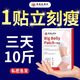 香港大藥房減肥肚臍貼7天30斤瘦大肚子100%燃脂全身神器貼祛濕排毒去除濕氣 100%正品一盒【狂吃不反彈】
