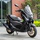 飛鷹全新NX150水冷踏板車摩托車平踏通勤代步燃油摩托車可上牌 暗夜黑 NX150Pro版