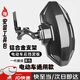 萬掣電動車后擋泥板通用小牛九號m5電摩改裝配件碳纖維花紋后輪n7后盾 【鋁合金】一代碳纖維花紋 通用可調擋泥板-【黑色】