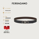 菲拉格慕（Ferragamo）男士雙面GANCINI可調(diào)式腰帶 0464231_C_105（禮物送男友）