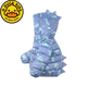 G.DUCKKIDS上新兒童輕薄羽絨棉服2025新款0-7歲男童女童秋冬新款嬰幼兒棉衣 印花霧霾藍 110 (身高95-105cm)A類(lèi)標準