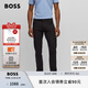 BOSS博斯【七夕節(jié)禮物】男士彈性面料修身機能長褲 001-黑色 L (50)
