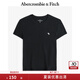 ABERCROMBIE & FITCH女裝25夏季新款美式百搭圓領短袖T恤KI139-5273 黑色 S (165/92A)