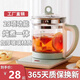 半球（PESKOE）養(yǎng)生壺多功能加厚家用小型辦公室全玻璃新款煮茶器燒水壺花茶壺 【升級(jí)加厚款】 1.8L 養(yǎng)生壺