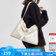 蔻一（Cnoles）托特包包女士2025最新款大容量通勤斜挎包白色包七夕情人節(jié)禮物