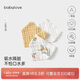 babylove嬰兒純棉紗布口水巾新生兒三角巾圍嘴寶寶防吐奶圍兜3條