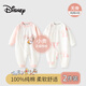迪士尼嬰兒衣服新生兒連體衣純棉滿(mǎn)月寶寶百天睡衣春秋季 2件伙伴 73cm