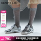 DAPHNE LAB宋茜同款 方糖德訓(xùn)鞋 25年新款復(fù)古百搭運(yùn)動(dòng)休閑鞋平底輕軟阿甘鞋 銀色【口碑種草】 36
