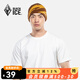 黑冰（BLACKICE） 秋冬戶外男女通用跑步運(yùn)動(dòng)針織帽城市休閑保暖毛線帽冬季帽子 Z2141-遠(yuǎn)山-棕