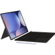 三星 Samsung Galaxy Tab S10Ultra/S9Ultra 原裝鍵盤支架皮套 平板支架皮套 黑色