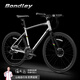 BONDLEY[世界冠軍推薦]邦得利RS200鋁合金公路自行車(chē)輕量化上班成人單車(chē) 銀白色 平把18速 L（適合身高177-190cm）