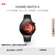 華為（HUAWEI）WATCH 5 鴻蒙AI智能手表 首創(chuàng)X-TAP智感窗 藍(lán)寶石玻璃表鏡 鴻蒙AI腕上小藝 eSIM通信 42mm幻月黑 （不銹鋼表殼）