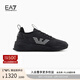 EMPORIO ARMANI/阿瑪尼官方旗艦【七夕禮物】EA7/男女情侶款運(yùn)動(dòng)休閑鞋 M826-黑色/銀色 41.5