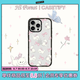 CASETIFY 森林早報(bào)系列 蝴蝶結(jié)小貓 適用于iPhone16/15 Pro/Max 鏡面手機(jī)殼 透明黑框 iPhone 16 Pro Max