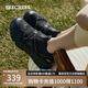 斯凱奇（Skechers）懶懶鞋女鞋夏季一腳蹬休閑鞋厚底透氣懶人鞋軟底運動鞋117310