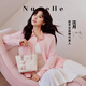 NUCELLE紐芝蘭【沈月同款】飛馬小托特包女式2025新款菜籃子手提通勤包生日禮物 桃桃粉小版-生日禮物送老婆