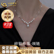 中國黃金（CHINA GOLD）碎銀子珍珠項鏈女士頸鏈鎖骨鏈吊墜紀念七夕情人節(jié)生日禮物送老婆 京速達*碎銀珍珠項鏈【品牌禮盒+證書】