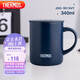 膳魔師（THERMOS）保溫杯340ml男女士?jī)和R克杯咖啡杯保冷水杯子JDG-351 藏藍(lán)色