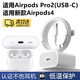 原裝適用蘋(píng)果耳機(jī)充電線airpods pro 2二代4代耳機(jī)倉(cāng)充電Type-c數(shù)據(jù)線 雙type-C充電線【不含充電頭】 適用Airpods Pro 2/Airpods 4