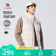 駱駝（CAMEL）面包馬甲羽絨服男士鴨絨保暖戶外潮流內(nèi)搭外套秋冬季M13CAEC013A