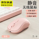 鉑吶苓雙模無(wú)線(xiàn)鼠標藍牙可充電靜音商務(wù)辦公鼠標電腦臺式筆記本平板外設適用戴爾惠普聯(lián)想小米華為產(chǎn)品 粉色條紋【藍牙+2.4g雙模靜音充電版】