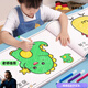 斯比奇德國品質(zhì)兒童畫畫本幼兒園涂色繪本描繪書2歲3寶寶涂鴉填色圖畫繪畫冊專用 【1-8階段】8本共384頁 不含蠟筆