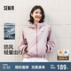 森馬（Semir）外套女三防戶(hù)外合體輕量夾克25春秋收腰顯瘦上衣109125108004