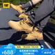 CAT卡特馬丁靴中幫大黃靴男士工裝鞋輕戶外防滑登山鞋P110973N3BDC25 黃色 41