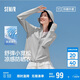 森馬（Semir）UPF100+原紗涼感防曬衣女拼接網(wǎng)眼透氣速干夾克25夏109325108004