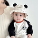 貝娜茜嬰兒帽子春秋款寶寶遮陽(yáng)帽嬰幼兒男可愛(ài)漁夫帽秋冬季新款外出加厚