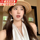 鹿珊伍耳環(huán)女法式鳶尾花長款耳釘夏海邊高級感度假旅游氣質(zhì)百搭耳飾配飾 長款鳶尾花流蘇耳釘 【懸浮盒裝】