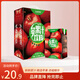天喔茶莊 蘋(píng)果汁 果汁0脂肪果味飲料小包便攜飲品250ml*16盒整箱裝