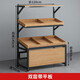 束尋超市蔬菜貨架展示架水果架子創(chuàng  )意多層商用水果店多功能水果貨架 加厚雙層帶平板
