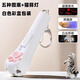 瓜洲牧逗貓激筆光貓玩具充電激光燈小貓自嗨解悶貓咪紅外線激光筆逗貓棒 白色【USB無(wú)線充電激光筆】
