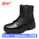 強(qiáng)人男靴際華3515中幫訓(xùn)練靴戶外防穿刺登山靴 JDA24336 黑色 41