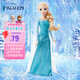 芭比（Barbie）女孩玩具生日禮物公主娃娃-冰雪奇緣1艾莎公主娃娃HLW47