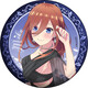 官谷正版 五等分的花嫁鮮花校服系列吧唧盲盒 二乃三玖 四葉徽章 三玖--黑紗系列 正品官谷 原封包裝