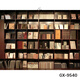 天公直播背景布直播間書房書柜書架裝飾背景墻圖3d立體直播背景影棚器材定制款 GX-9540加厚數碼布【紙筒卷發(fā)】 1.5x1.2m