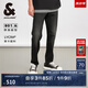 杰克·瓊斯（JACK&JONES）男裝衣服春夏新款潮簡約百搭休閑旅行長褲彈力水洗修身牛仔褲男裝 A16 深灰牛仔 常規(guī) 34 180 W34/L32
